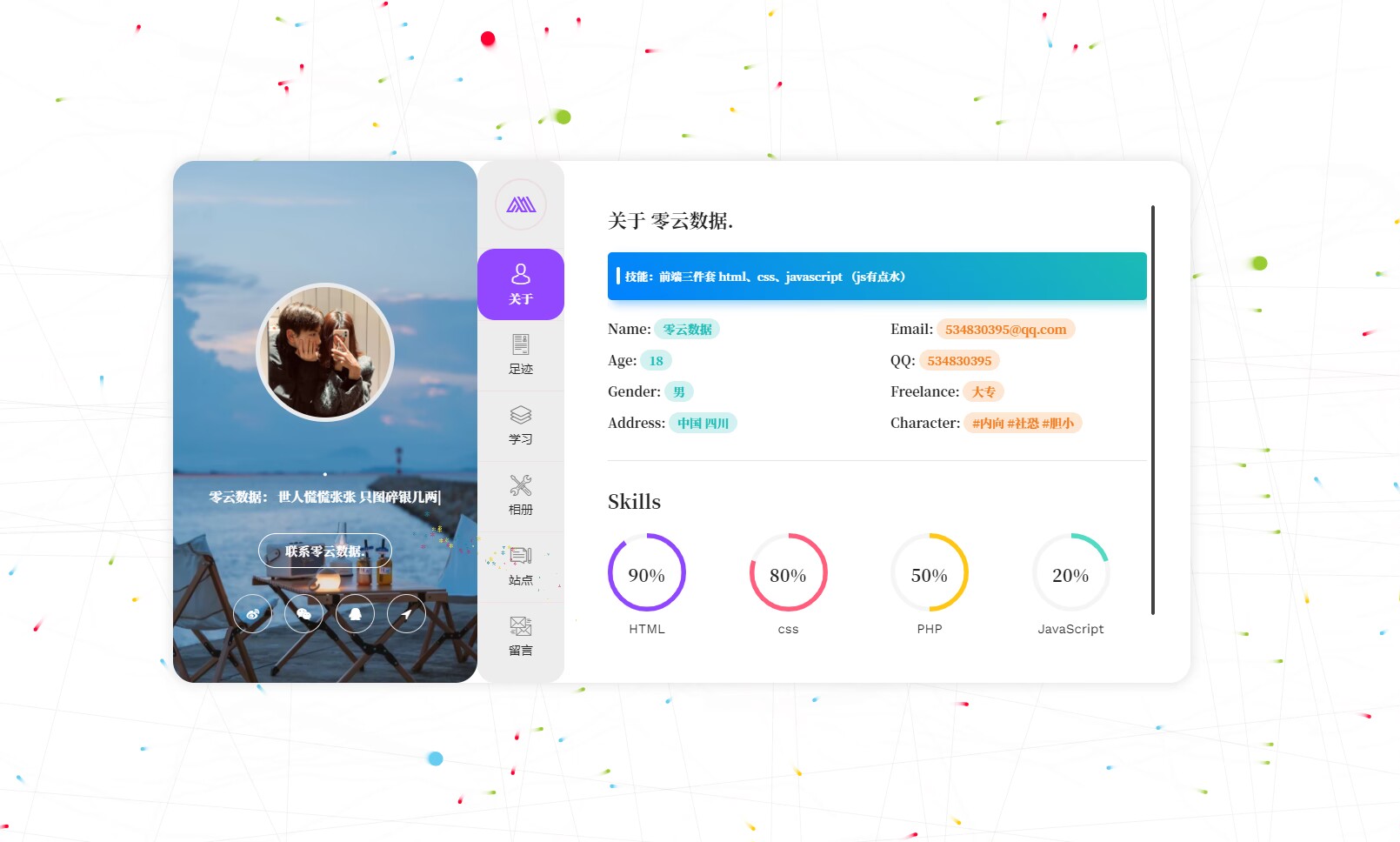 2023新UI大氣美化的個(gè)人團(tuán)隊(duì)工作室主頁(yè)帶后臺(tái)源碼